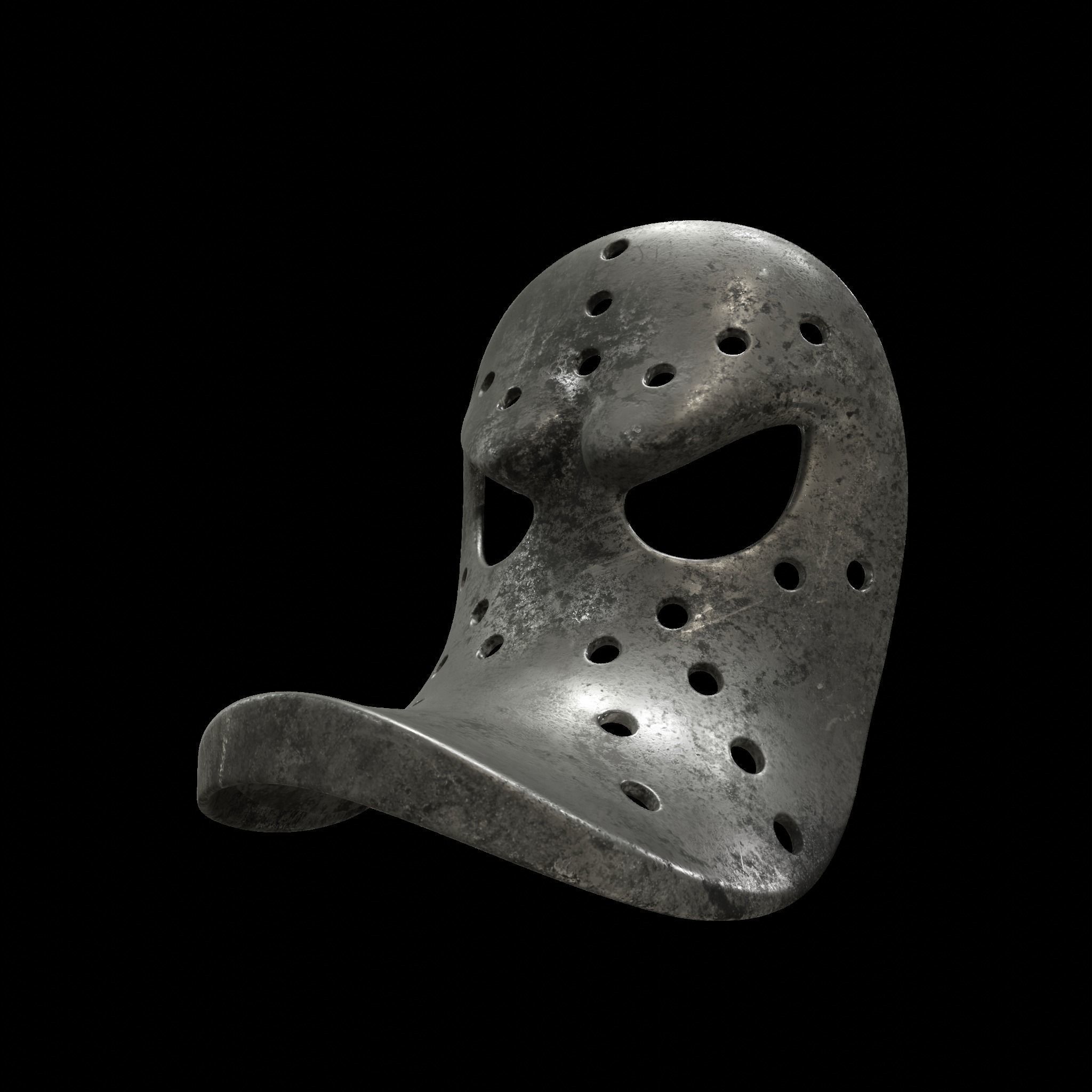 Duck mask 3D print model_7