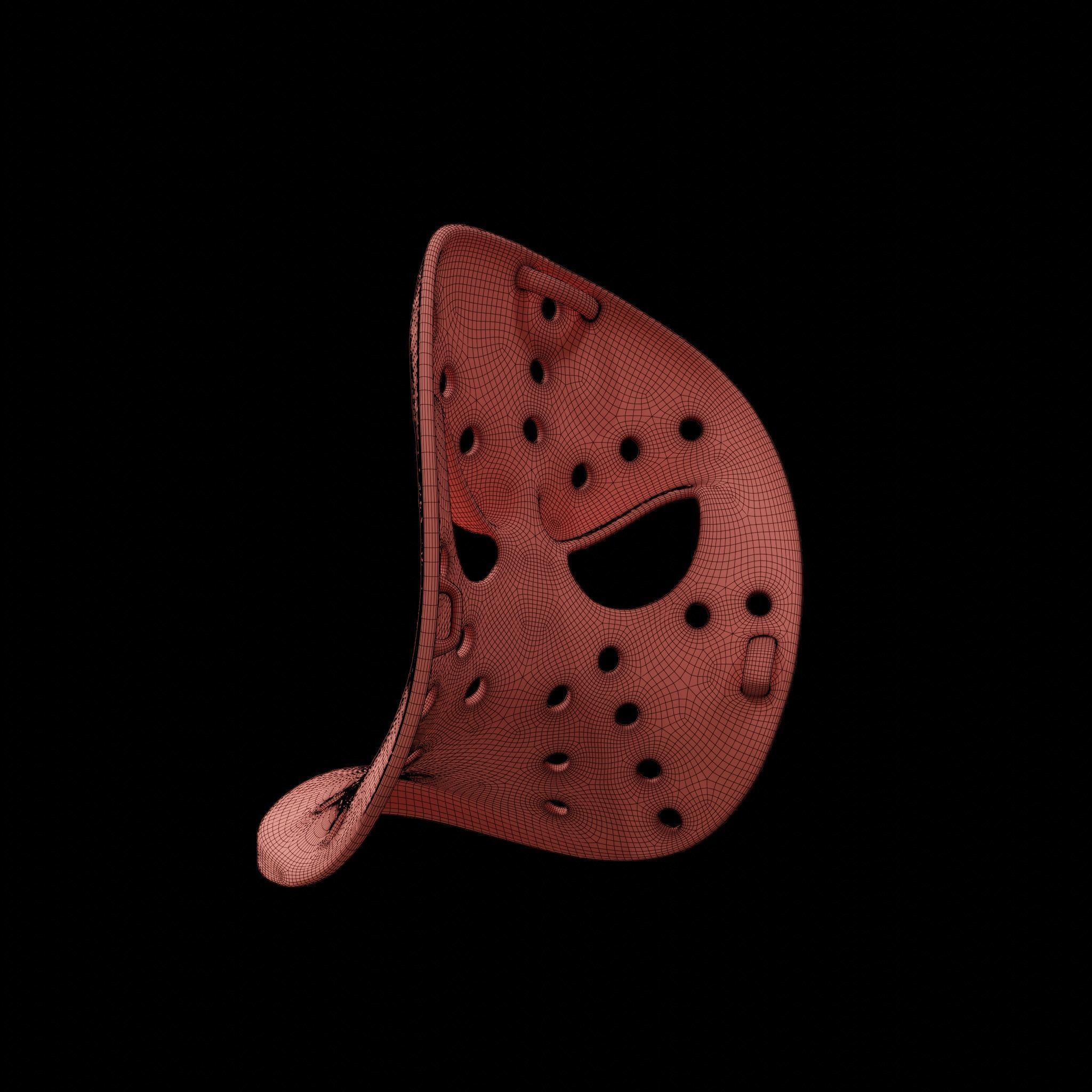 Duck mask 3D print model_5