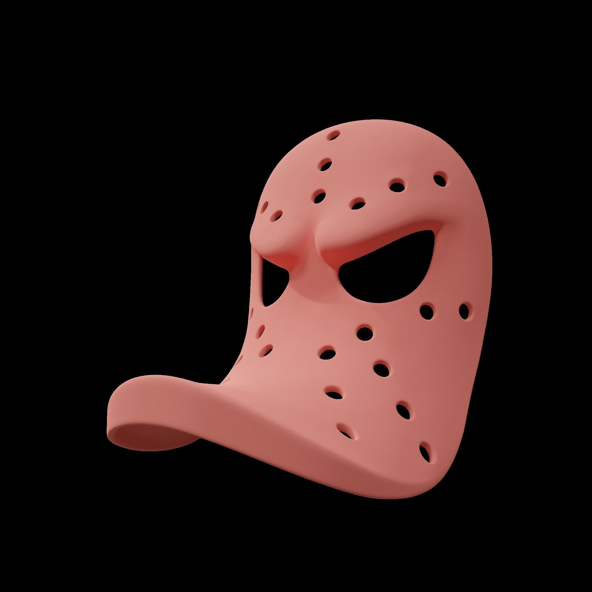 Duck mask 3D print model_2