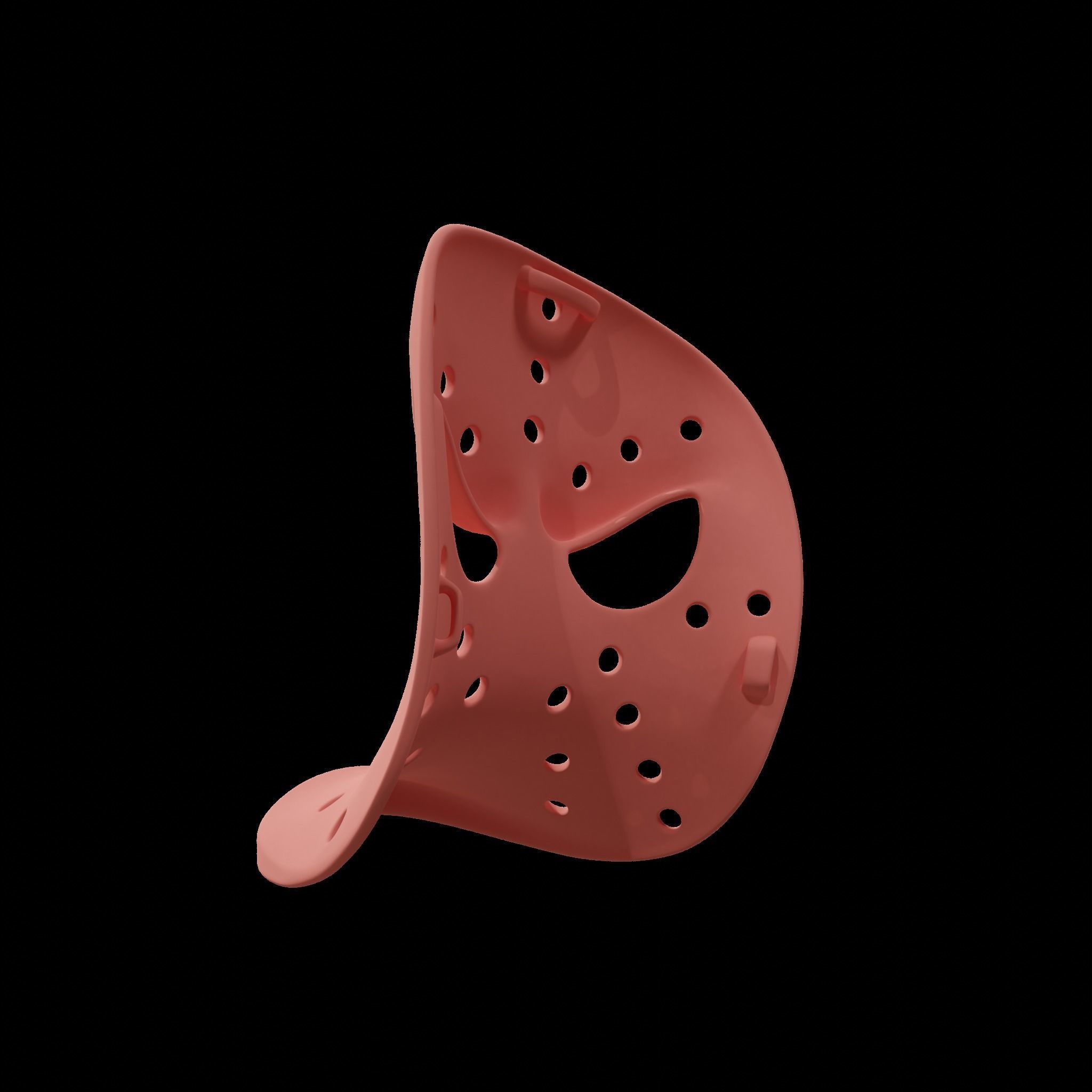 Duck mask 3D print model_4