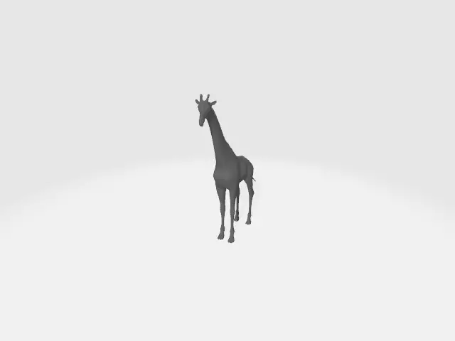 Giraffe - Unity use Free 3D model