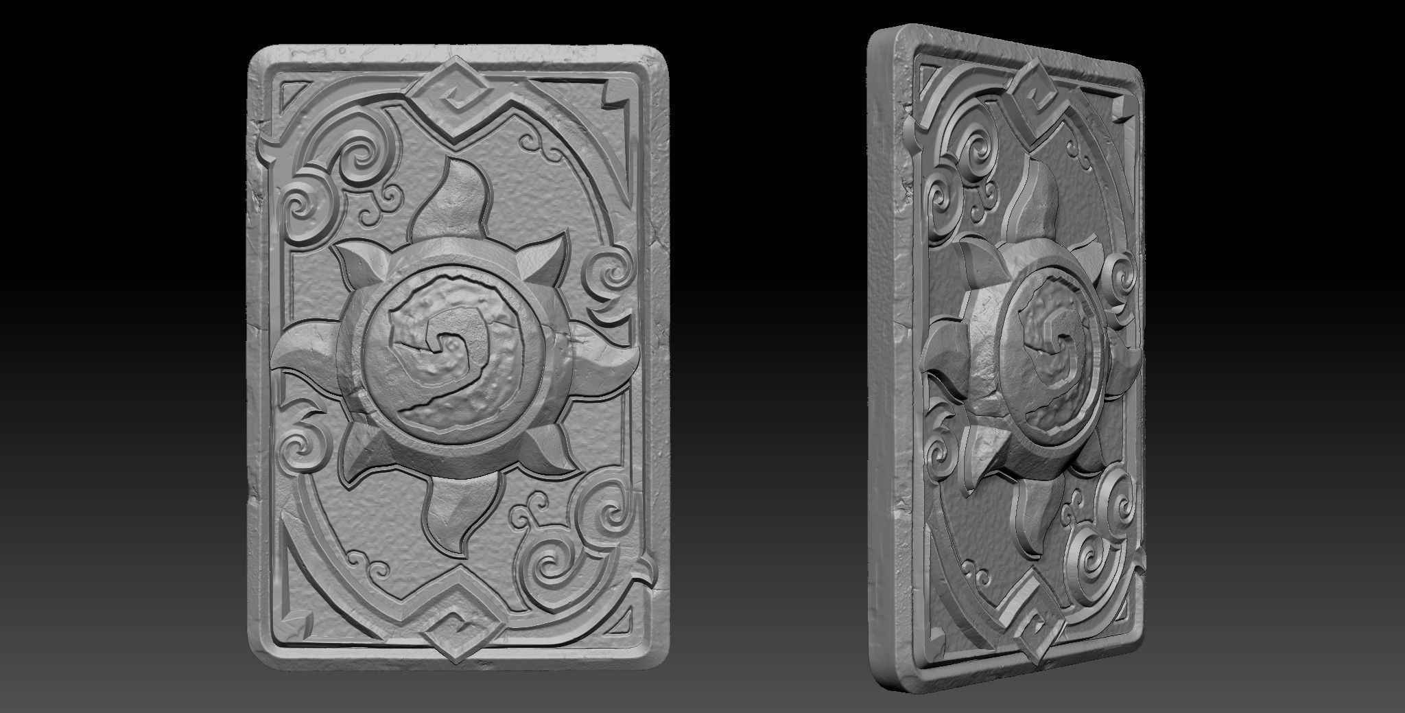 Hearthstone - Card Backs - Pandaria 3D print model_1