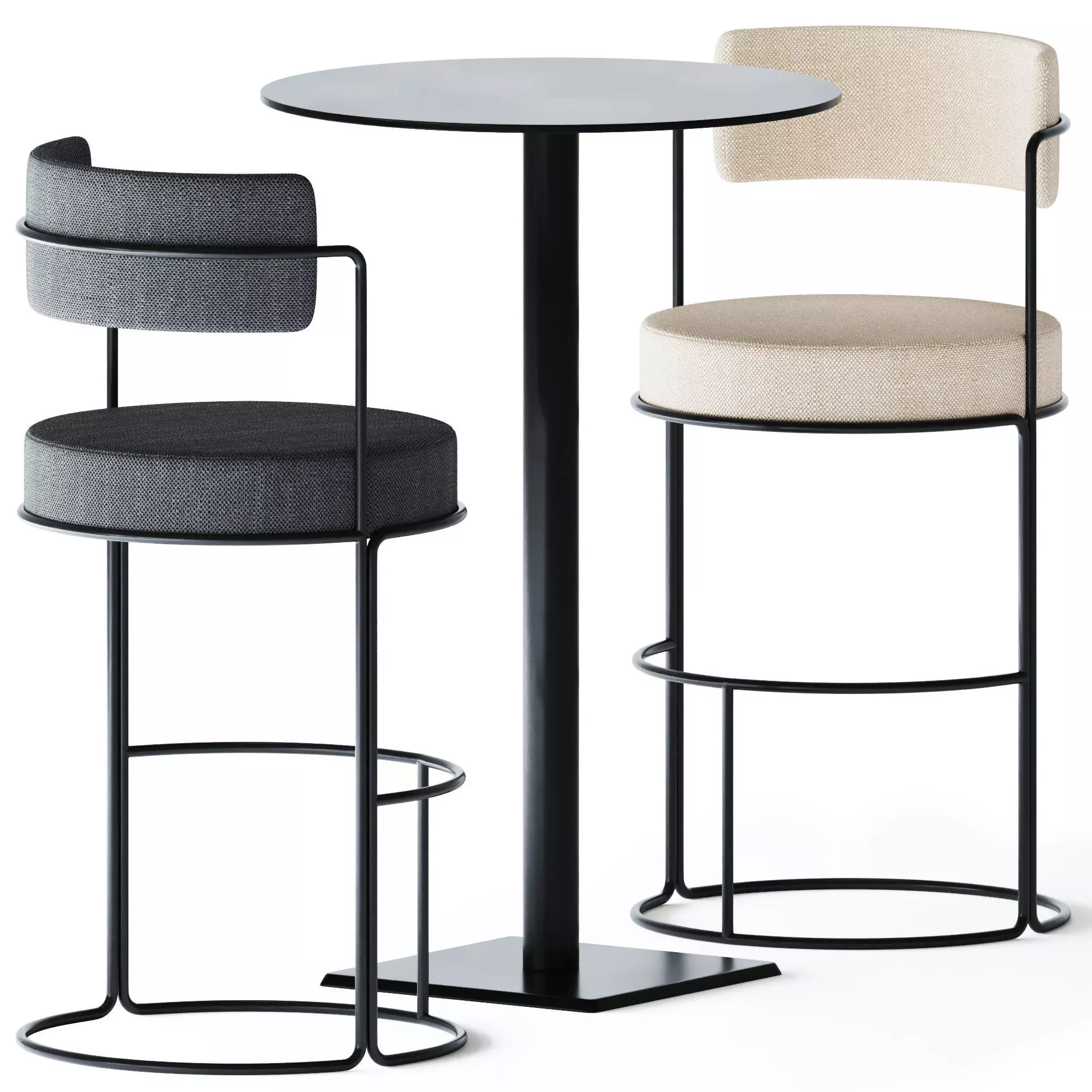High Table Edge T by Colos 3D model