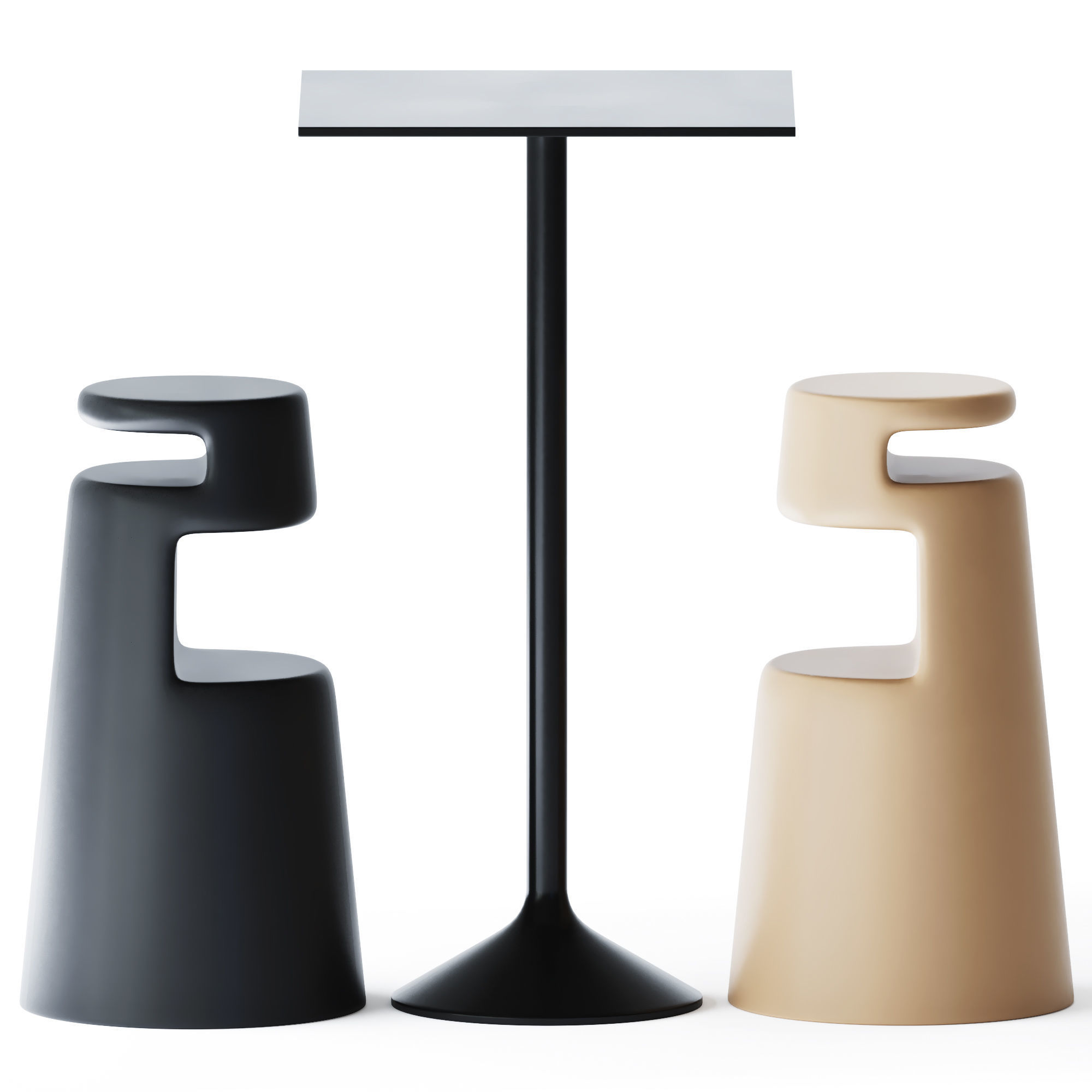 High Table Stato a q-600 by Colors 3D model_1