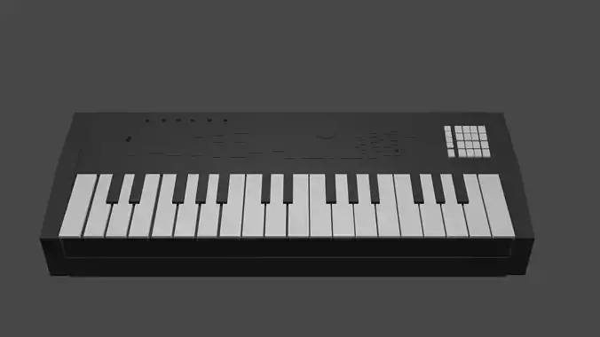 FREE 3D Piano model