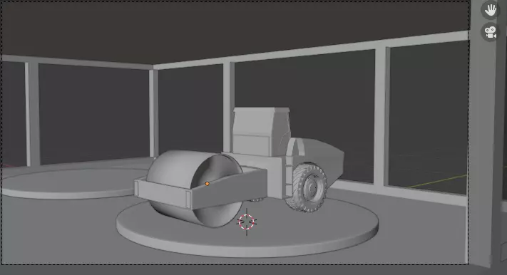 roller machine Free low-poly 3D model