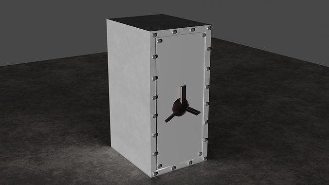 Safe - Deposit Box 3D model Free 3D model