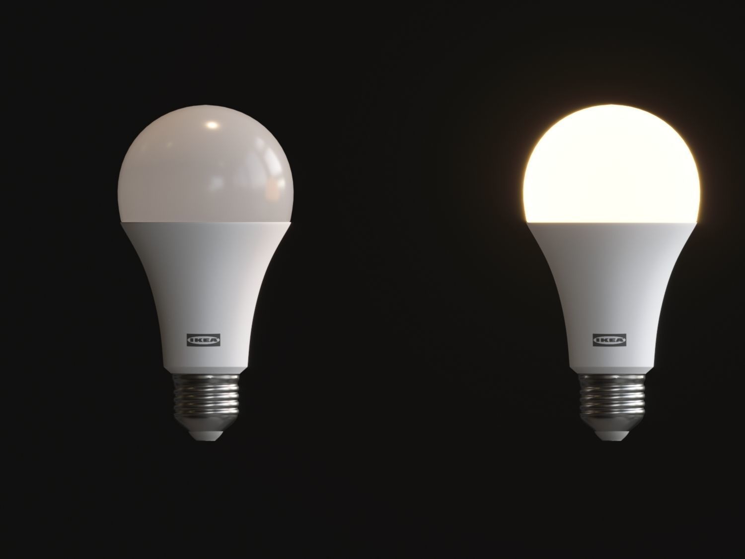 Light Bulb Set IKEA  3D model_9