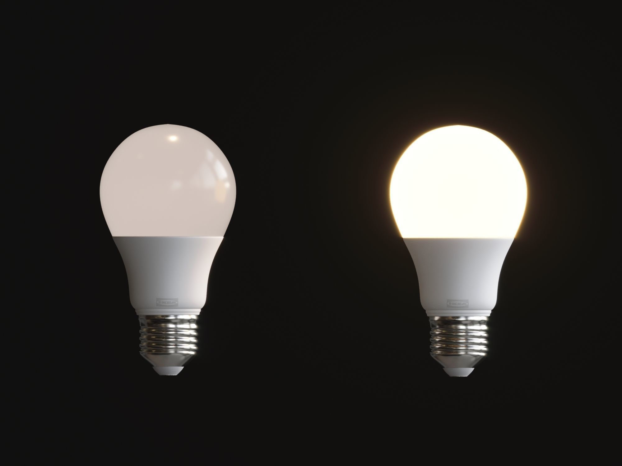 Light Bulb Set IKEA  3D model_12