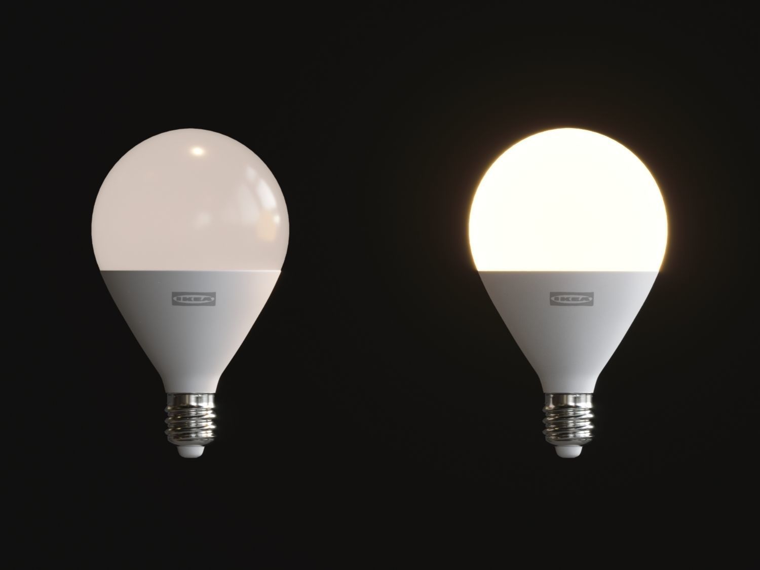 Light Bulb Set IKEA  3D model_10