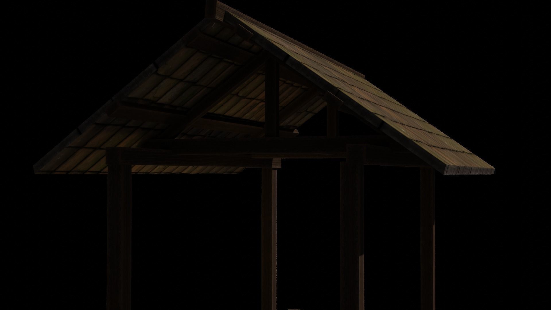 Medieval Pack Modular LOW POLY 3D model_20