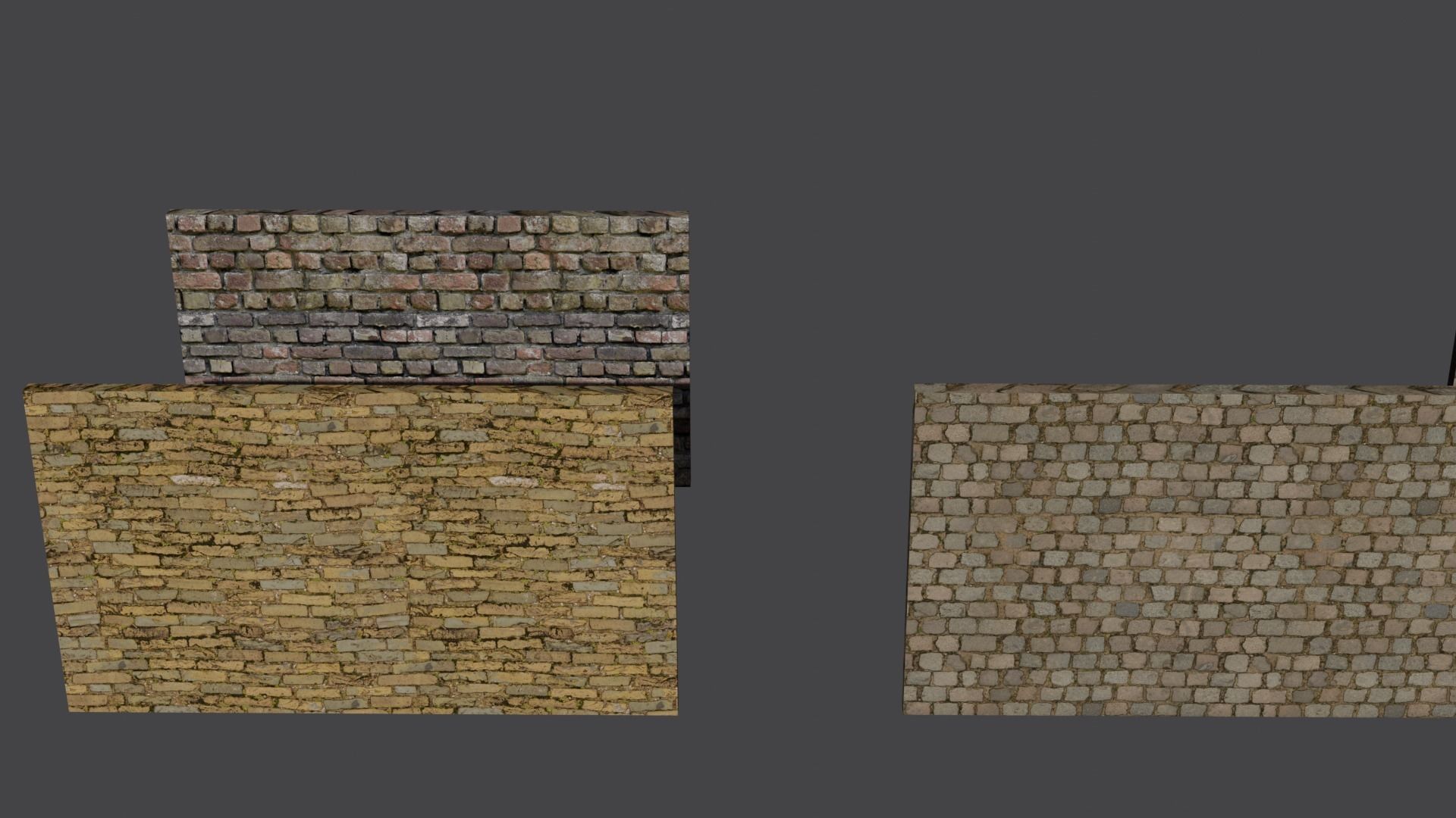 Medieval Pack Modular LOW POLY 3D model_47