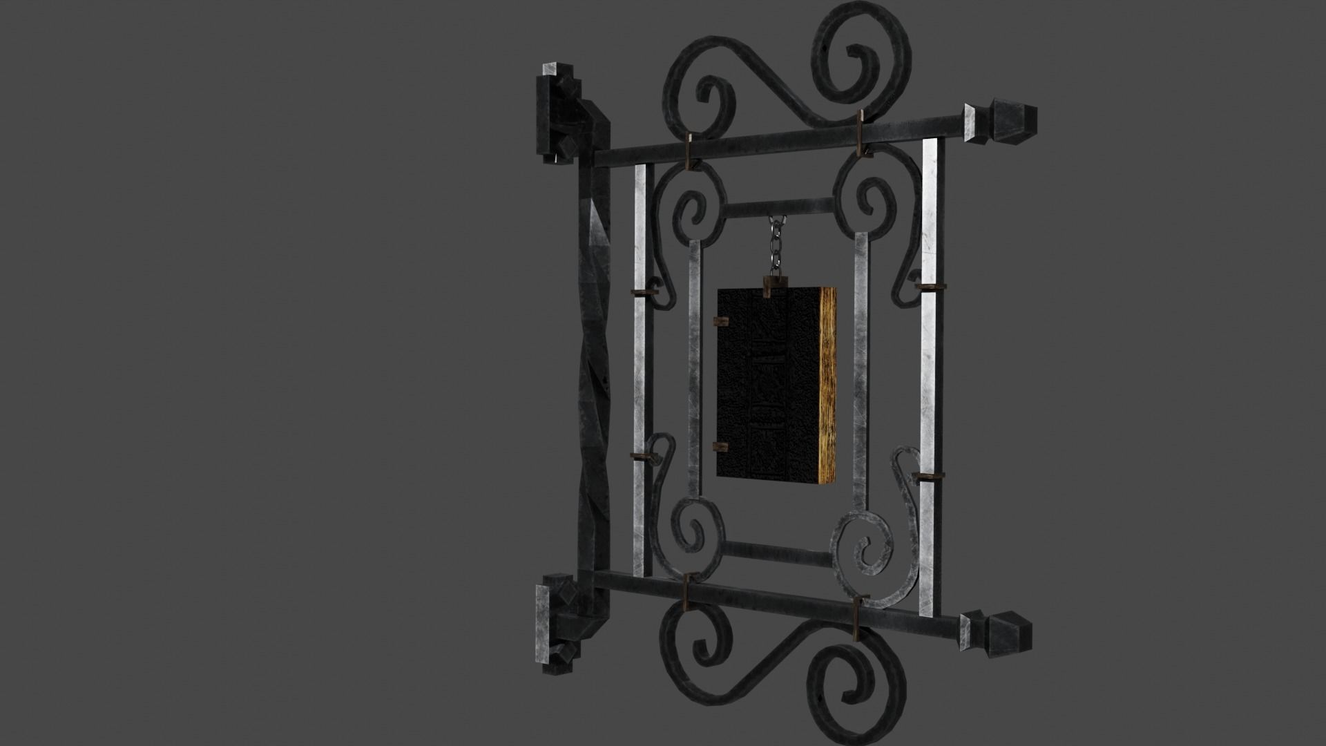 Medieval Pack Modular LOW POLY 3D model_26