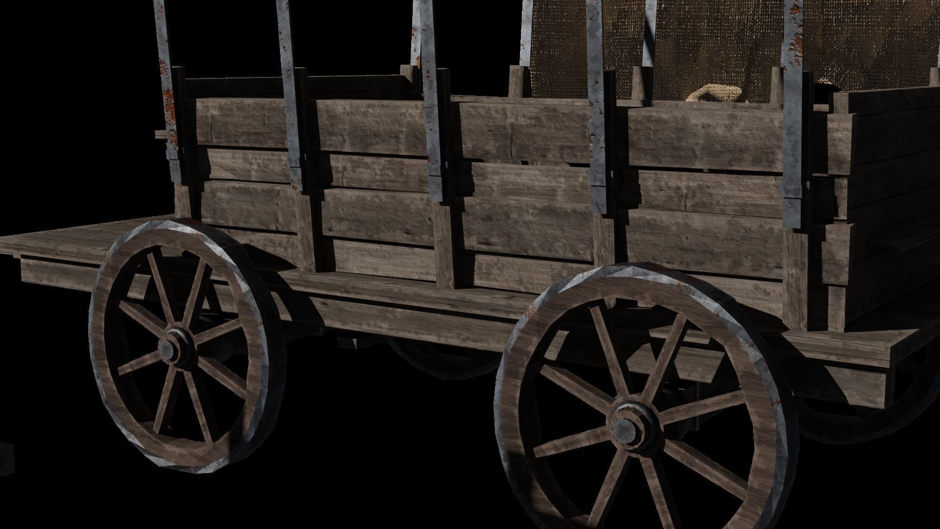 Medieval Pack Modular LOW POLY 3D model_1