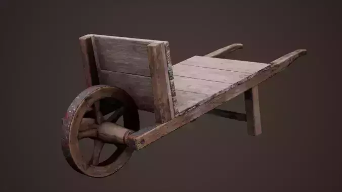 Hand drawn cart