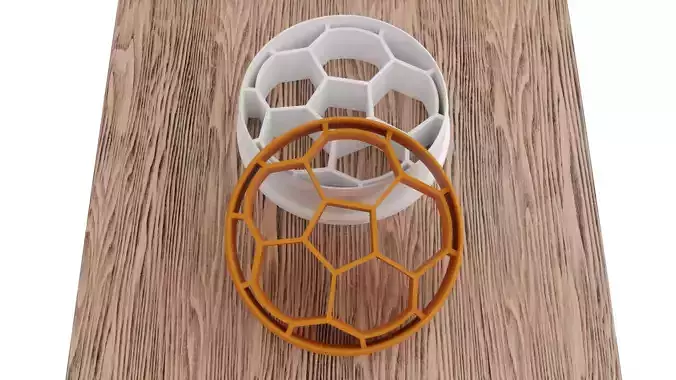 Forms in the form of a the ball for a 3D printer