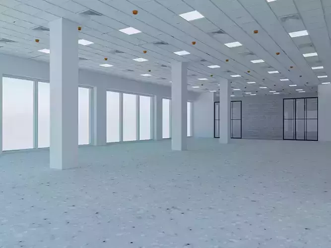Loft Office interior 6 3D model
