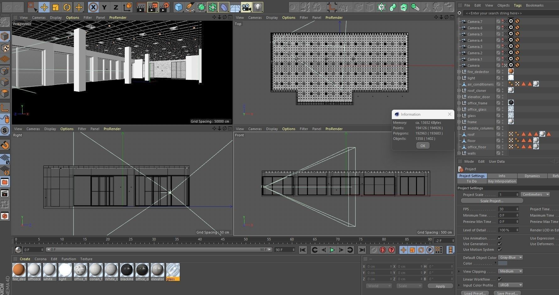 Loft Office interior 6 3D model_25