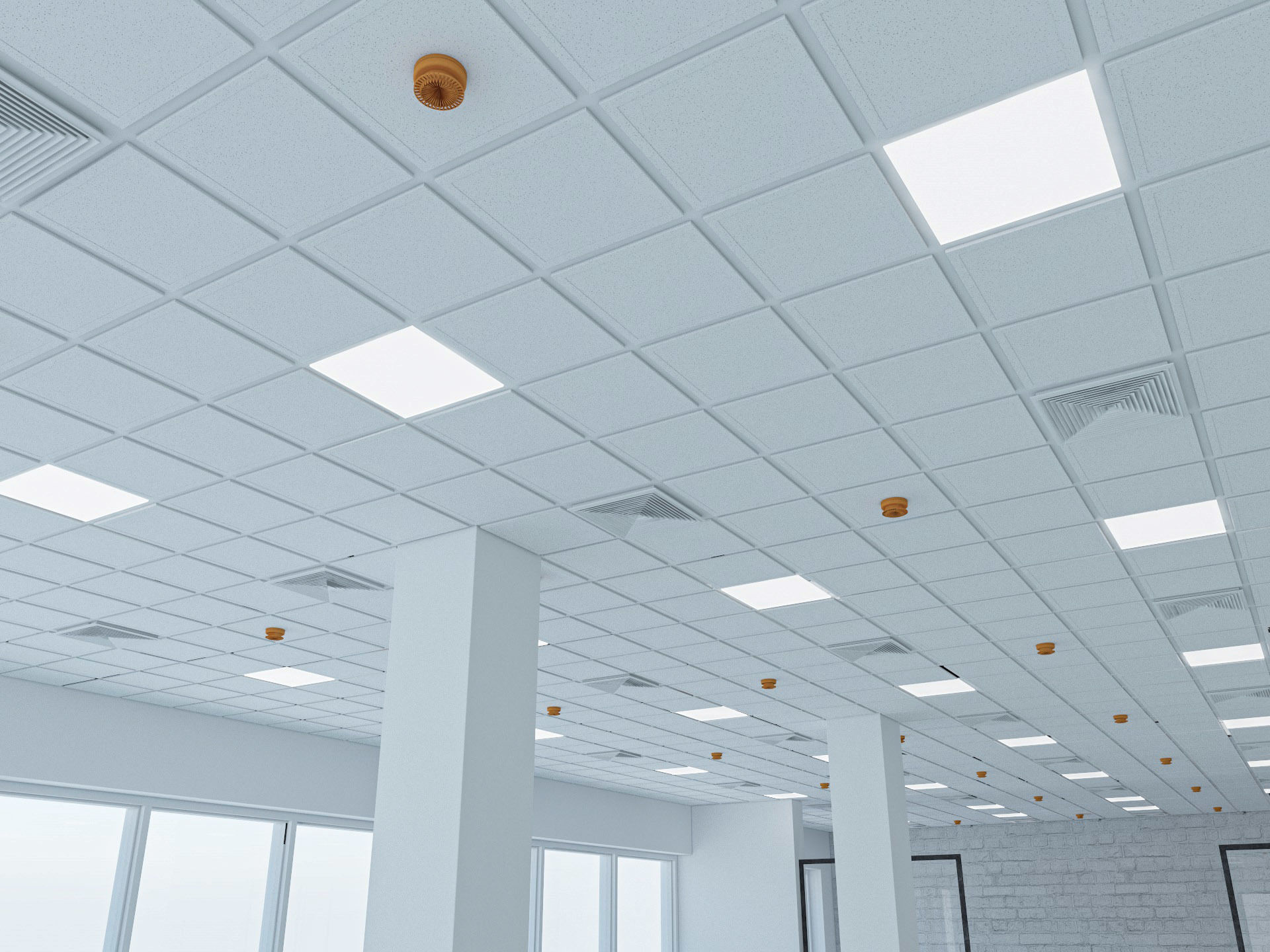 Loft Office interior 6 3D model_11