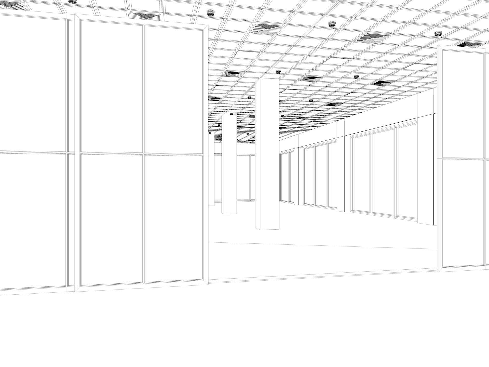 Loft Office interior 6 3D model_16