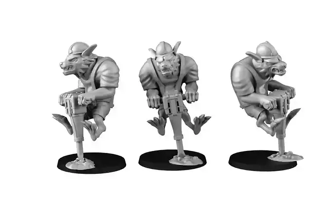 The Big bad Wolf 3D print model