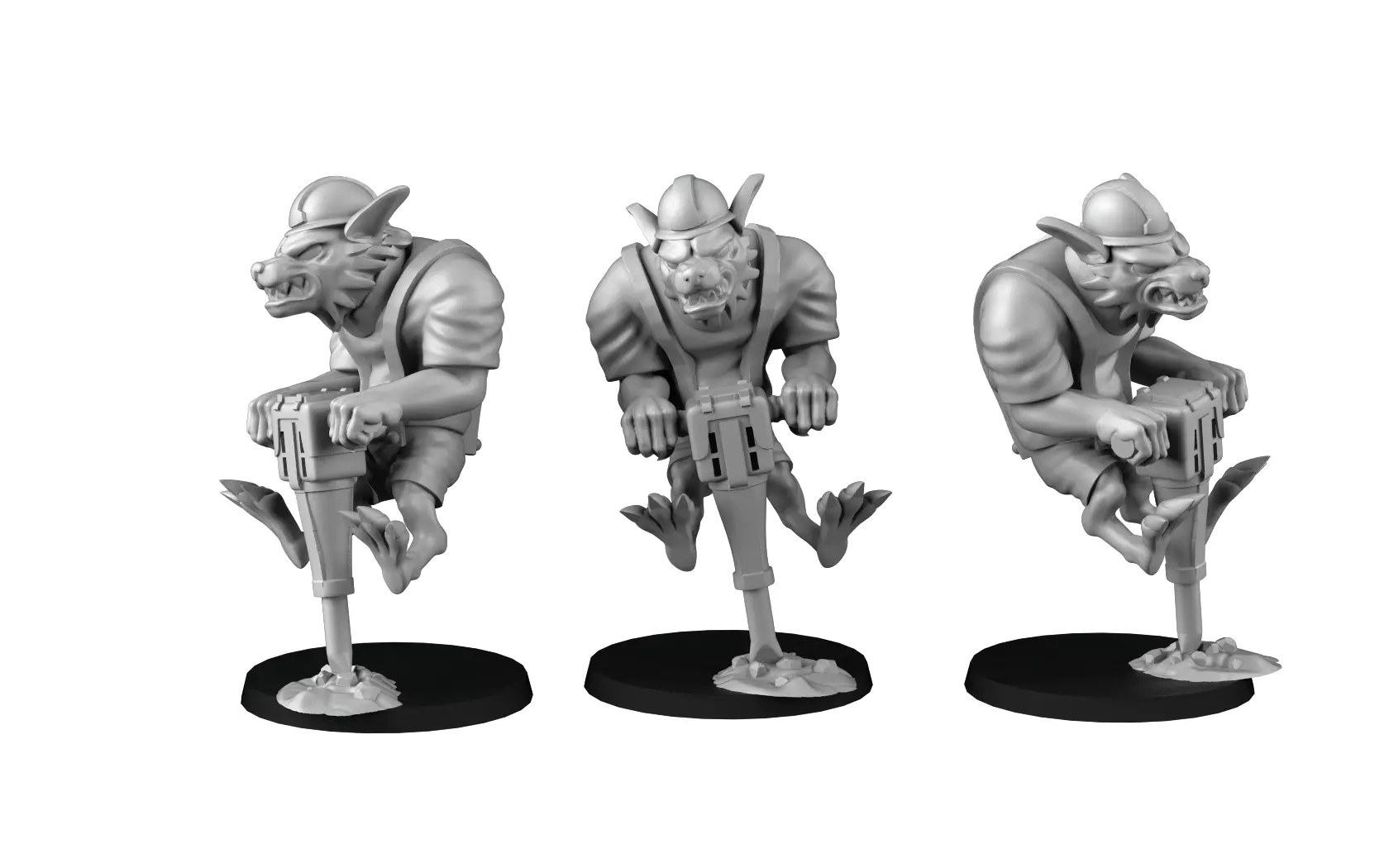 The Big bad Wolf 3D print model_0