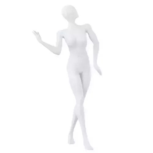 Female White Faceless Mannequin 83