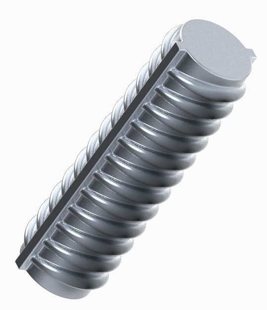 Construction TMT Bar 3D print model_2