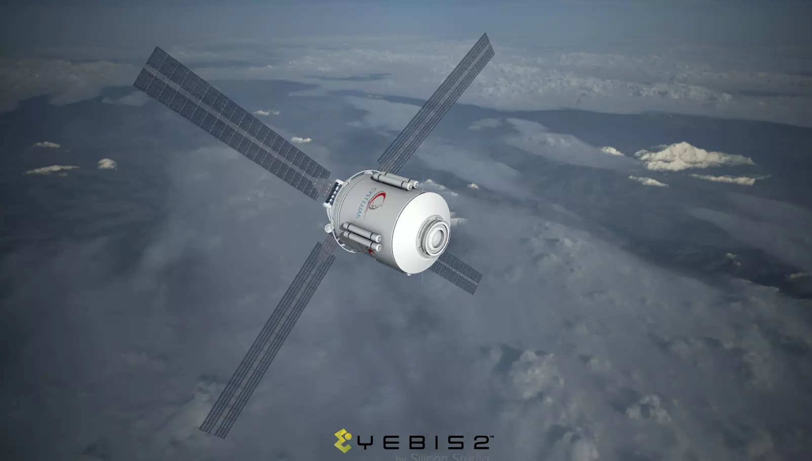 Cystellar Satellite Low-poly 3D model_0