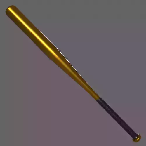 PBR Baseball Bat Yellow