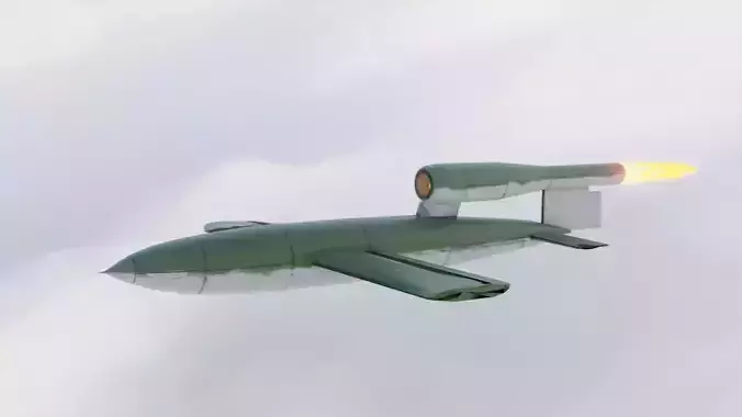 V1 Flying Bomb Animation