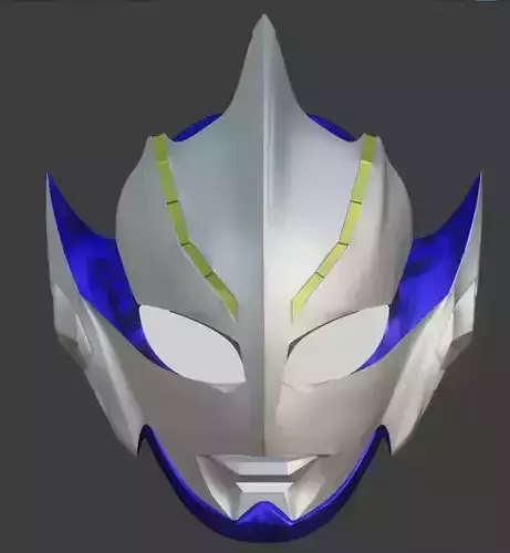 Ultraman Hikari 3D printable cosplay helmet 3D print model