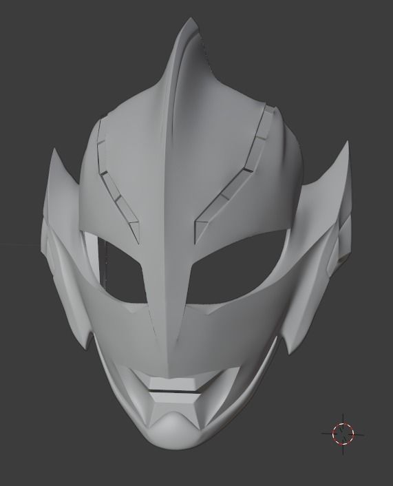 Ultraman Hikari 3D printable cosplay helmet 3D print model_16