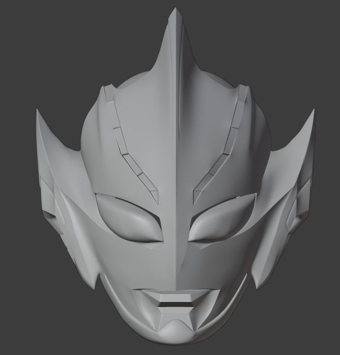 Ultraman Hikari 3D printable cosplay helmet 3D print model_1