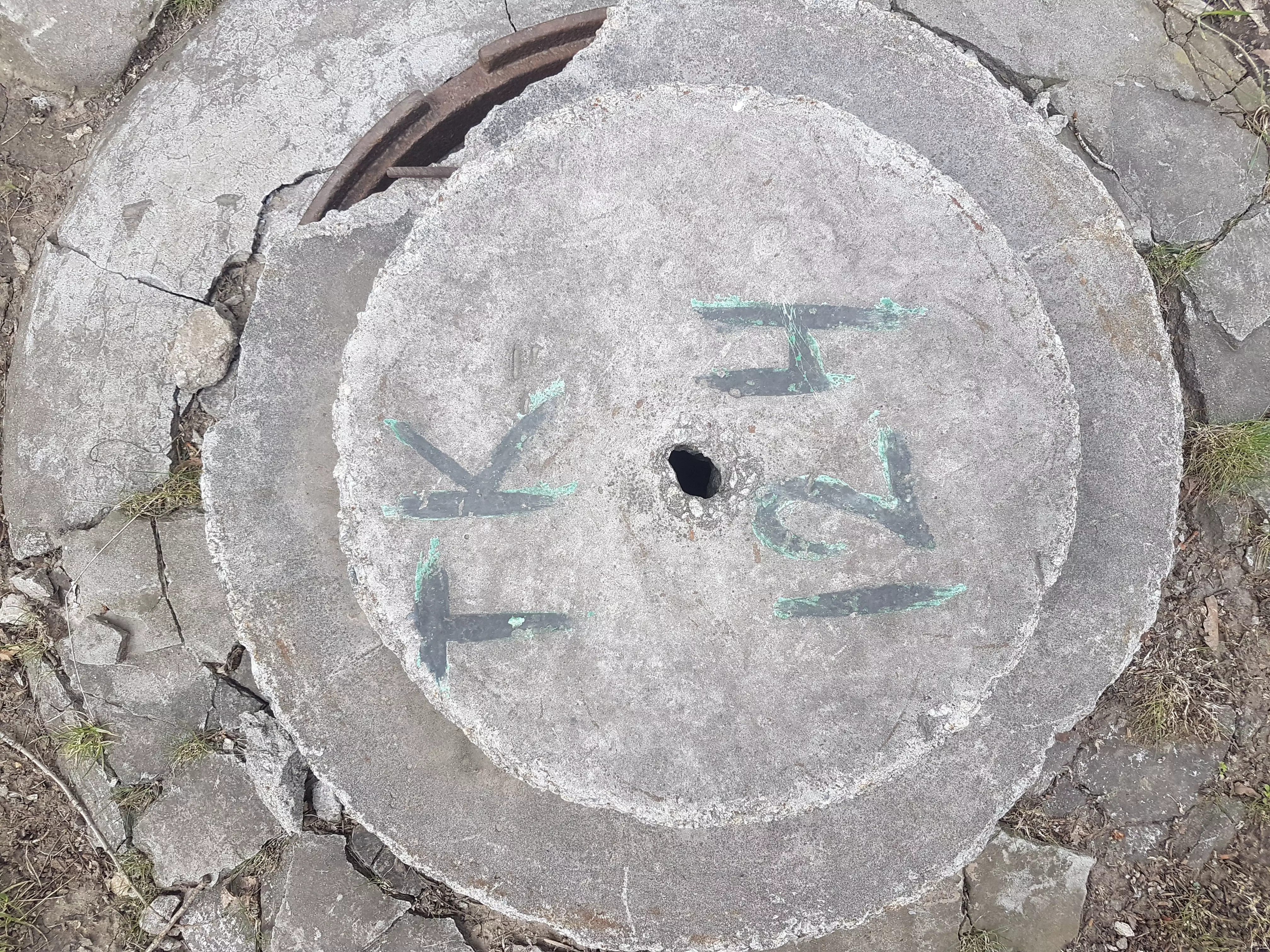 3DF Zephyr - Sewer Hatch type 10 Low-poly 3D model_0