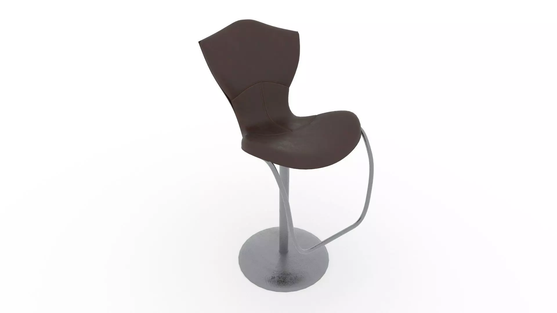 Chair 3D modal Low-poly 3D model_0