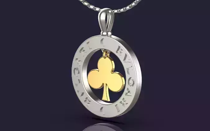 bulgari gold fashion pendant