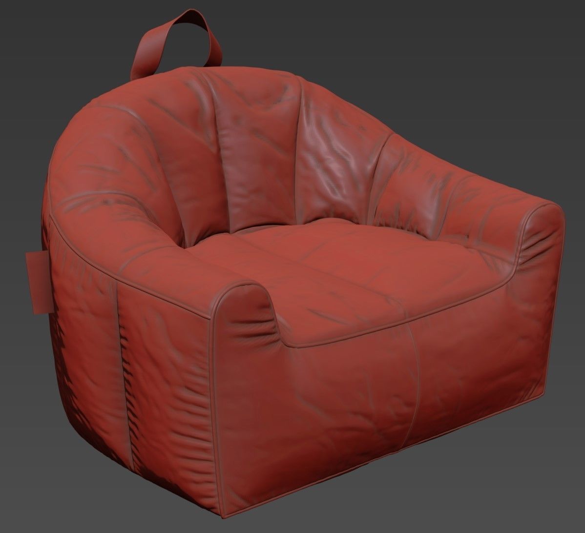 Big Joe Aloha Chair 3D model_6