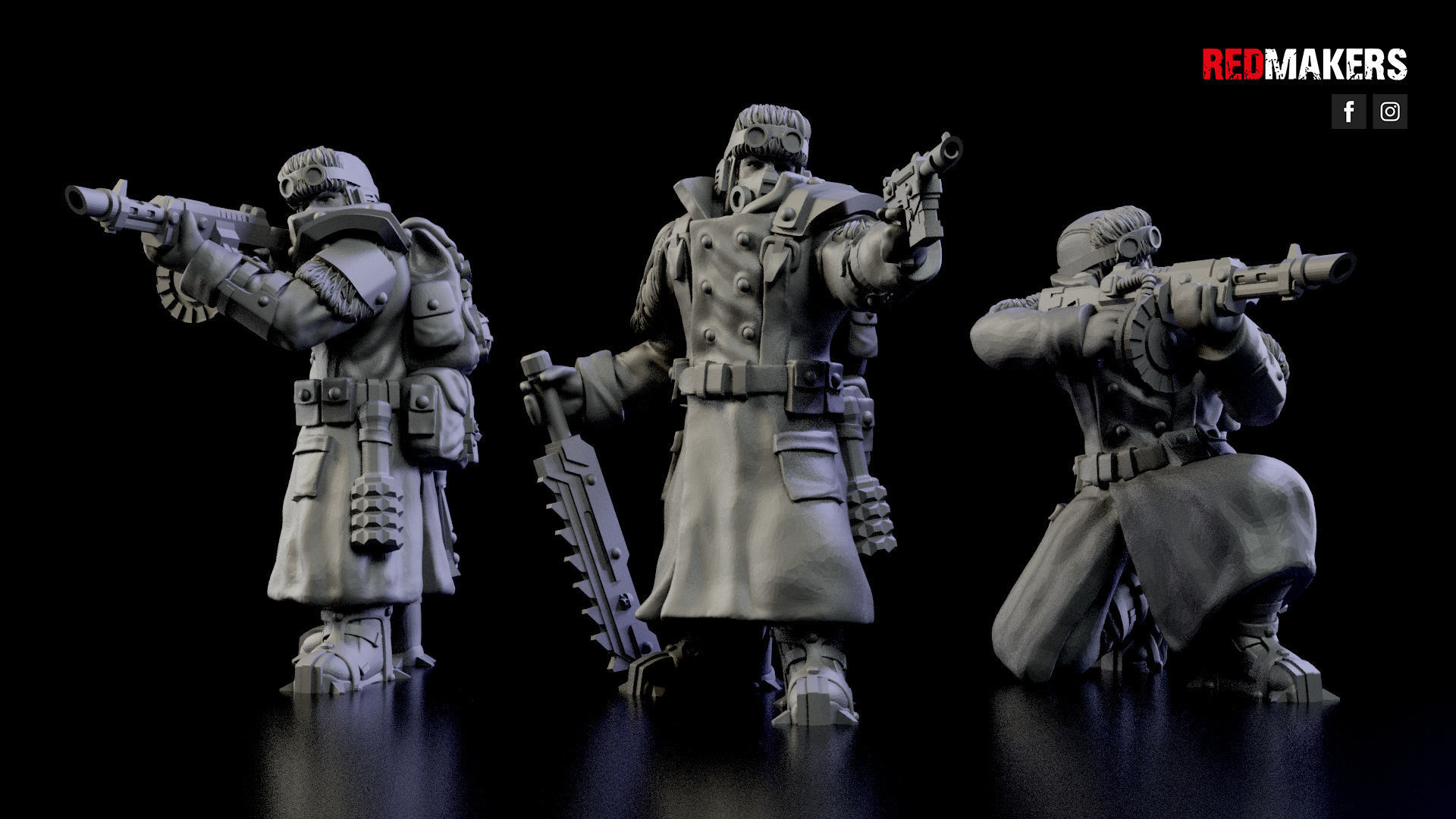 Ice Warriors - Squad of the Imperial Force 3D print model_26