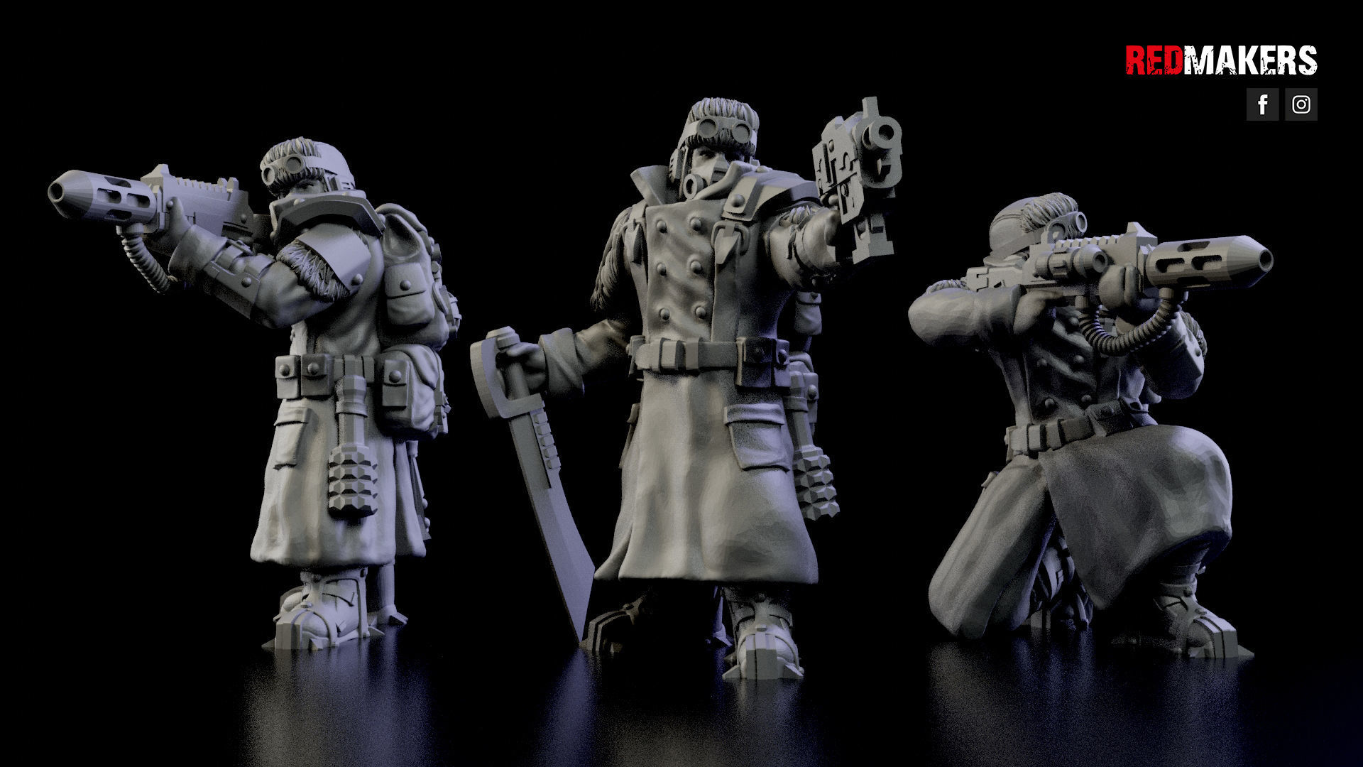 Ice Warriors - Squad of the Imperial Force 3D print model_29
