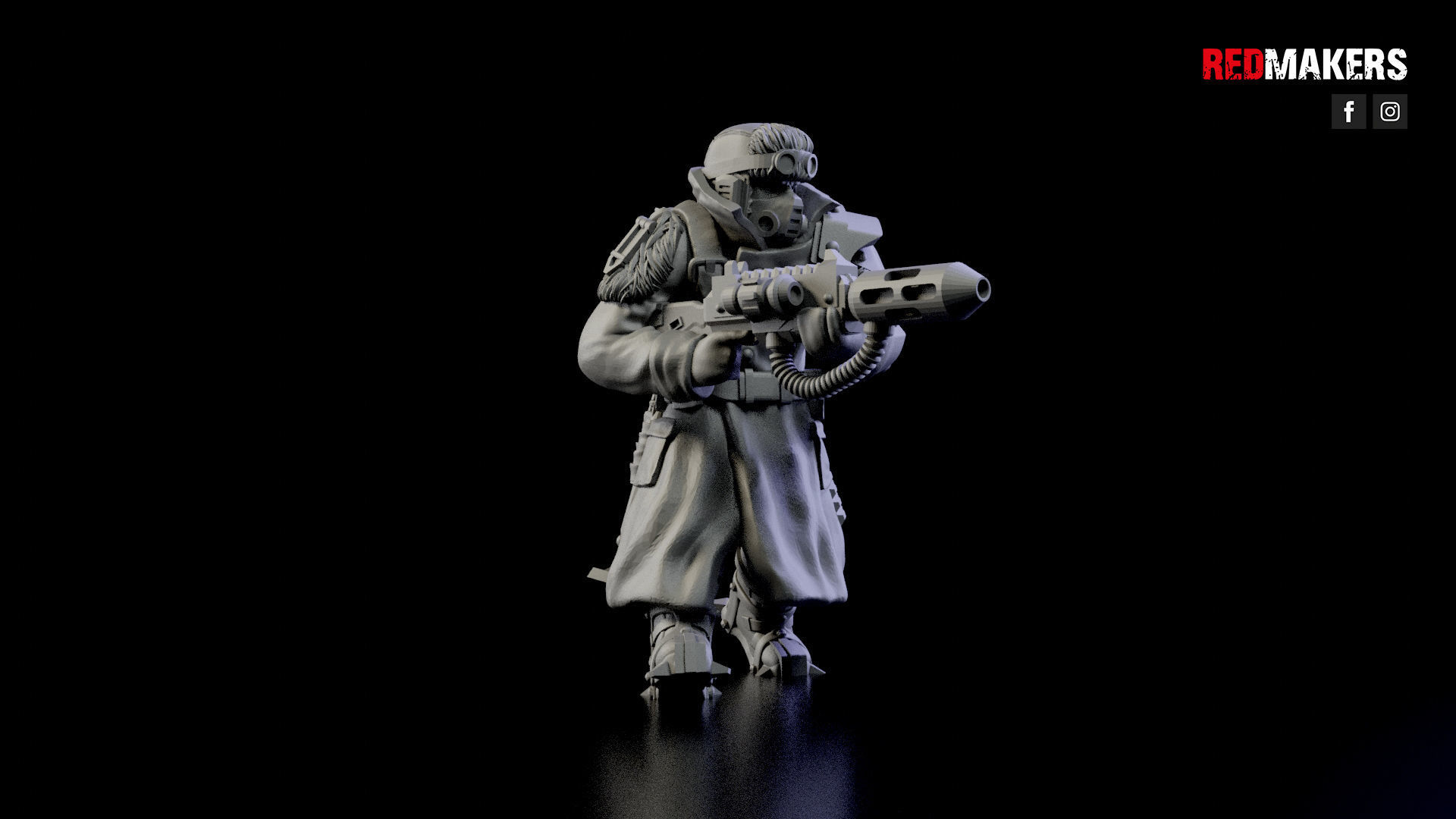 Ice Warriors - Squad of the Imperial Force 3D print model_8