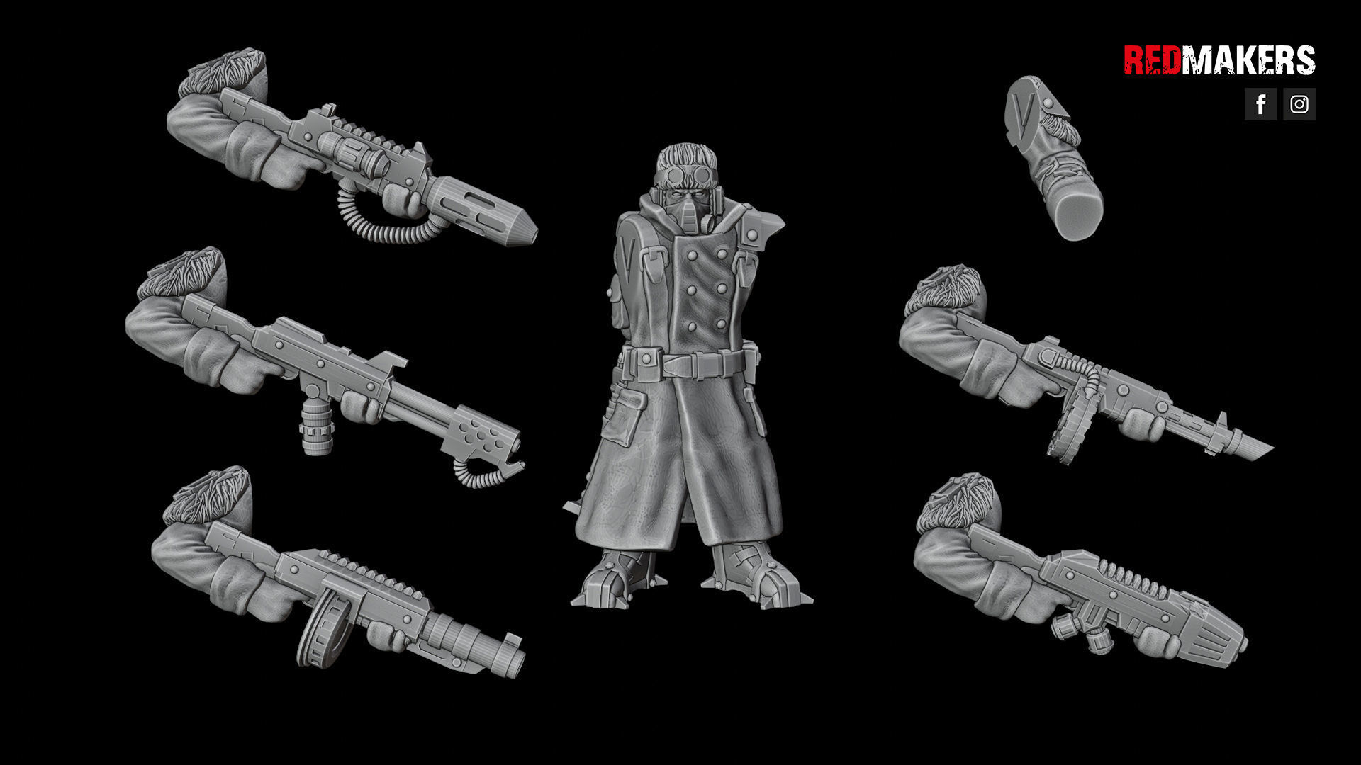 Ice Warriors - Squad of the Imperial Force 3D print model_45