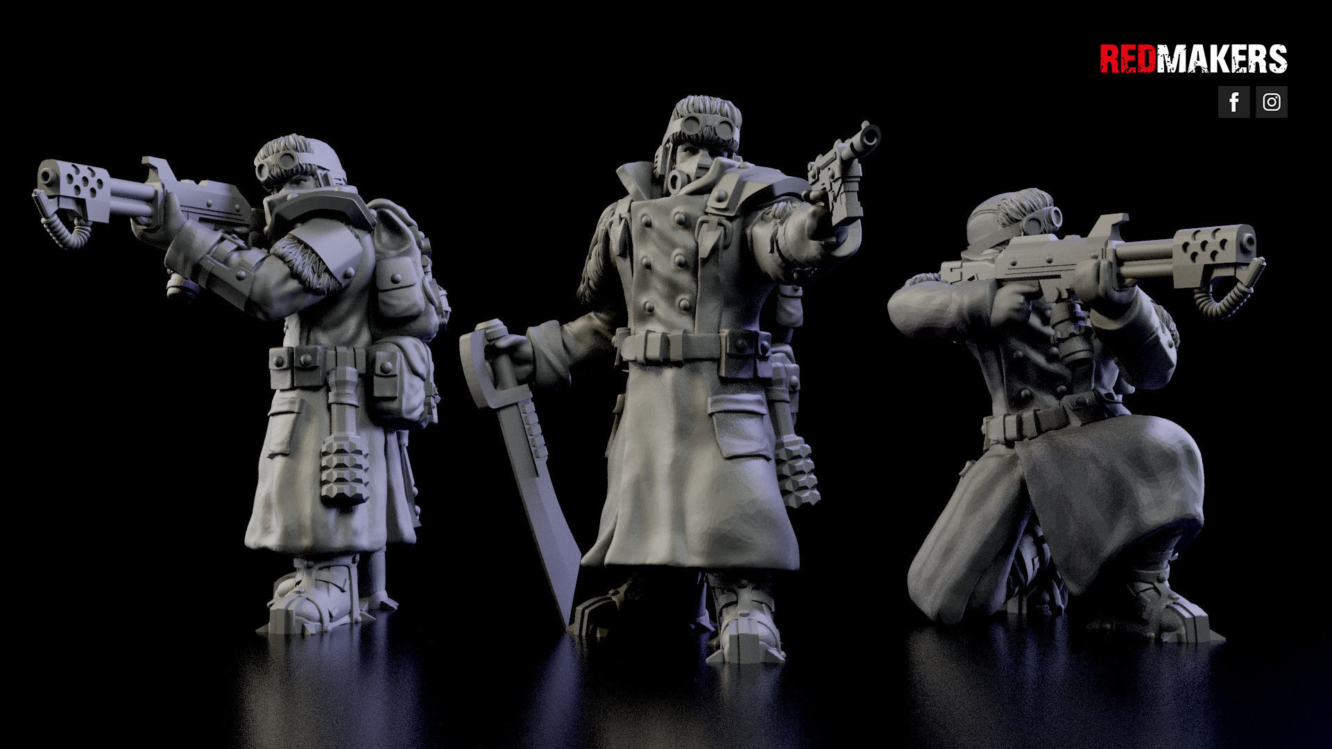 Ice Warriors - Squad of the Imperial Force 3D print model_27