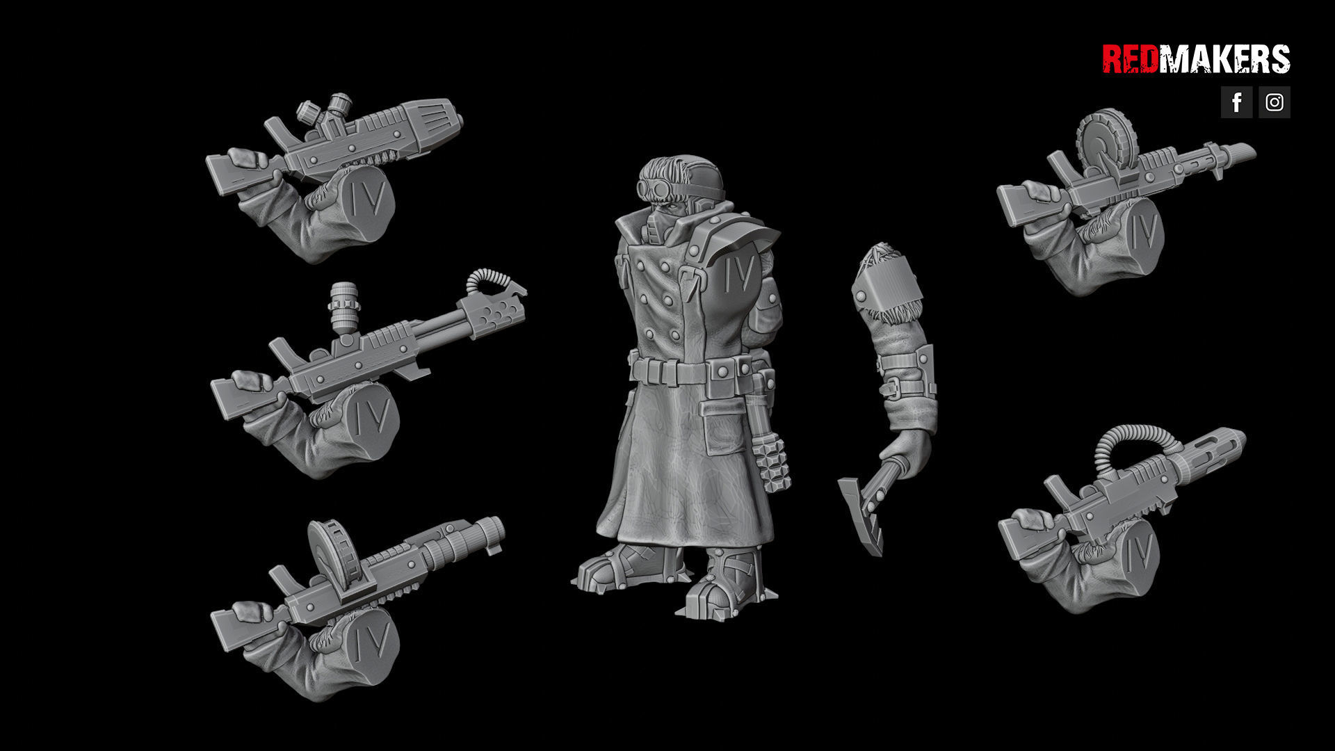Ice Warriors - Squad of the Imperial Force 3D print model_42