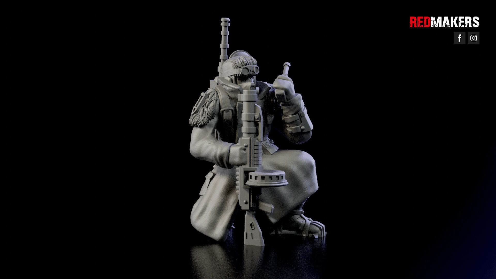 Ice Warriors - Squad of the Imperial Force 3D print model_20