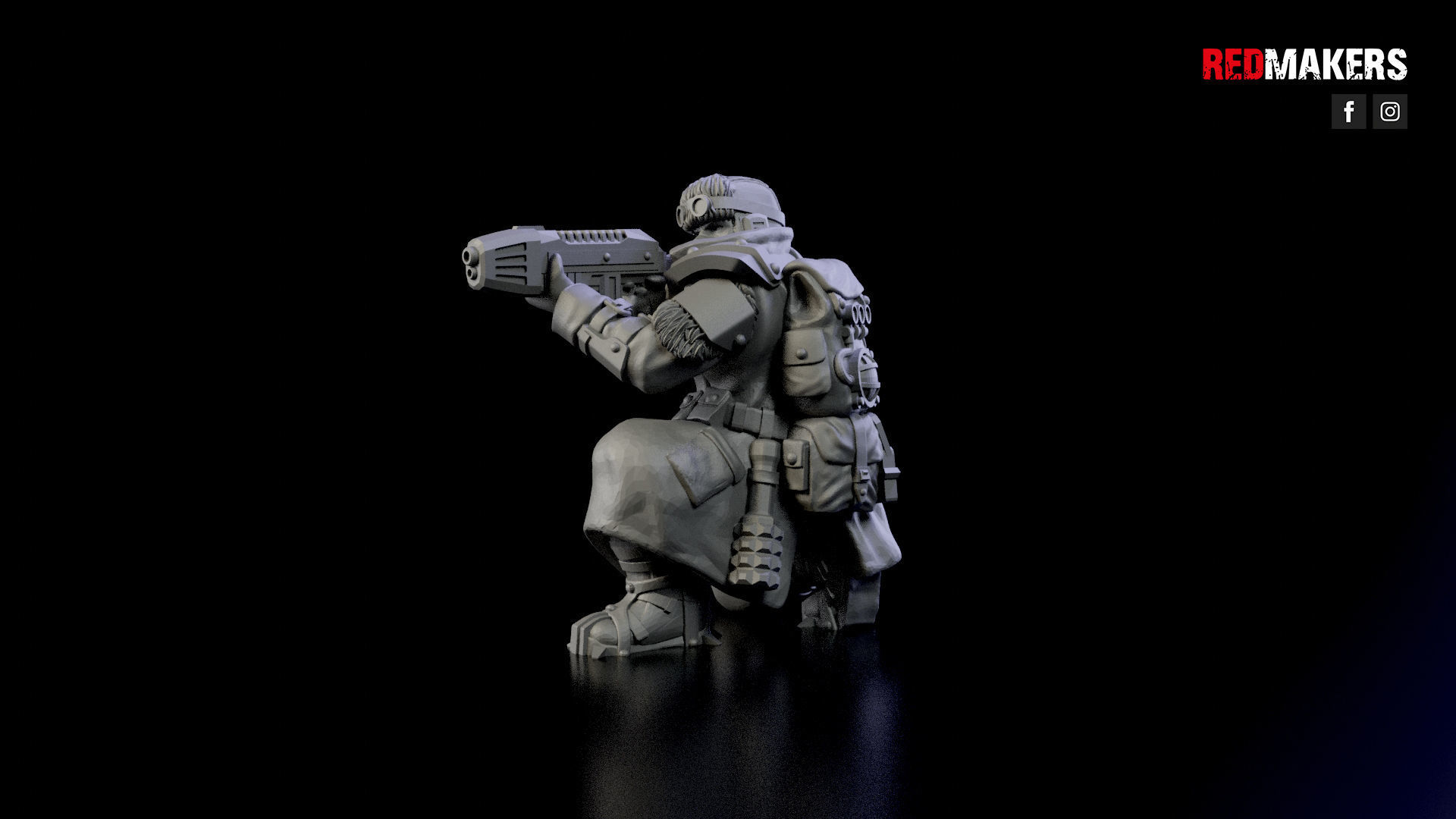 Ice Warriors - Squad of the Imperial Force 3D print model_18