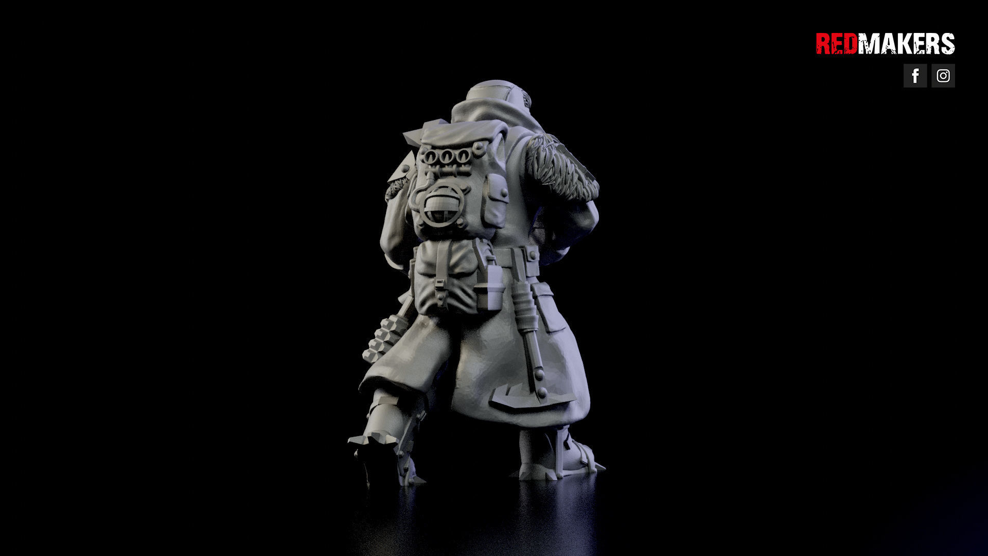 Ice Warriors - Squad of the Imperial Force 3D print model_7