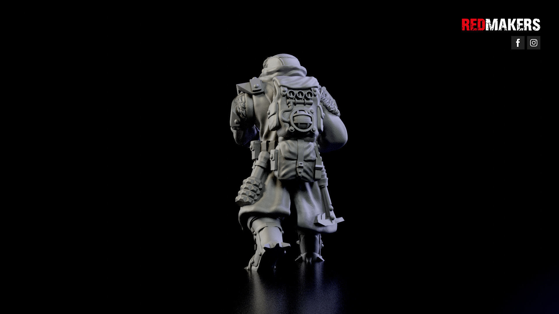 Ice Warriors - Squad of the Imperial Force 3D print model_9
