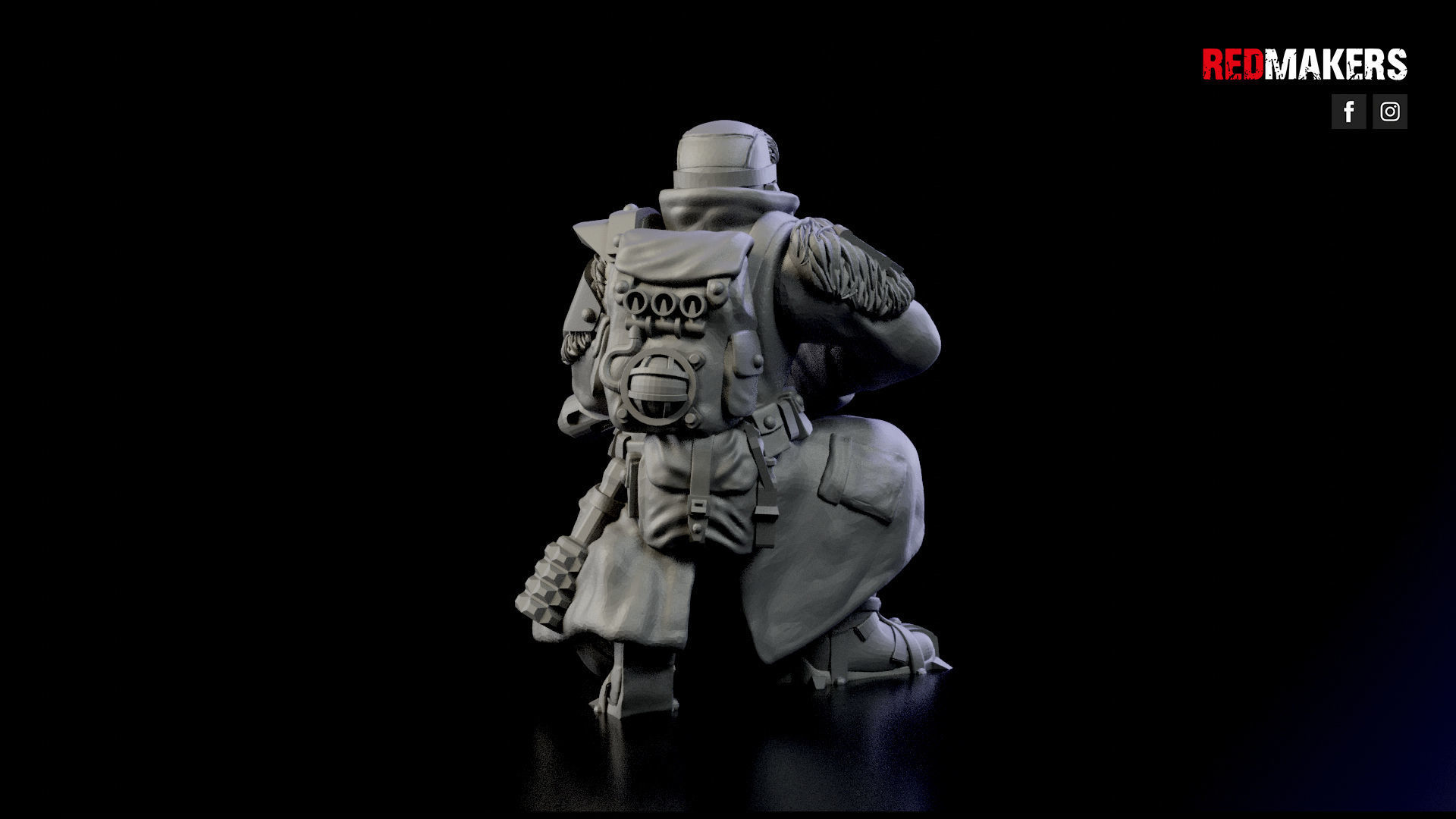 Ice Warriors - Squad of the Imperial Force 3D print model_23