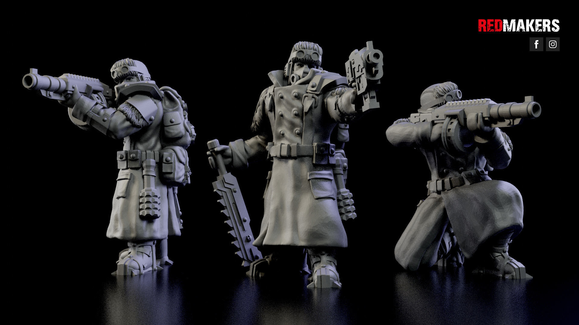 Ice Warriors - Squad of the Imperial Force 3D print model_28